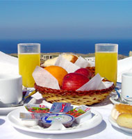 Breakfast on your balcony at Rena Suites
